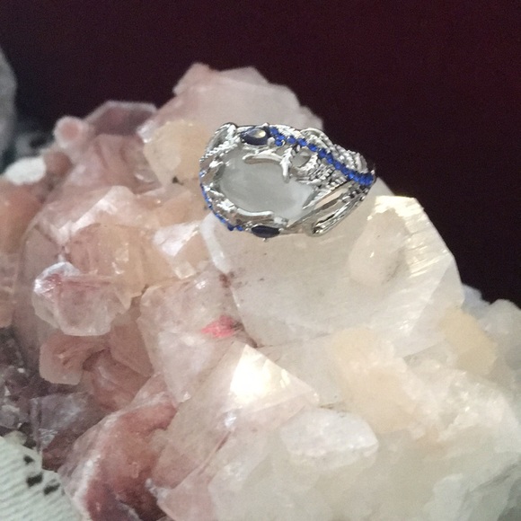 ⬇️Unique floral Moonstone⬇️ - Picture 3 of 7